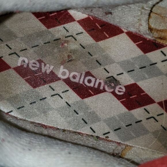 New Balance Sneakers Shoes LEATHER 442 White Red Women's WOMAN'S Size 7 - Picture 10 of 12